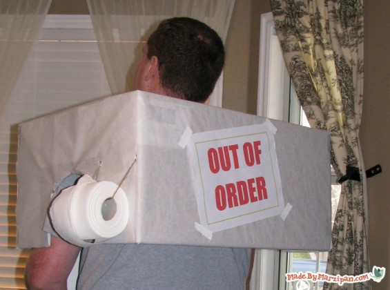 toilet Halloween costume