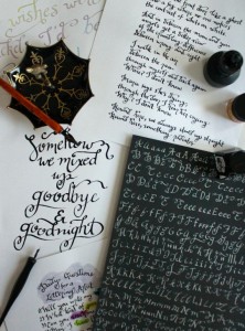 free online calligraphy workshop