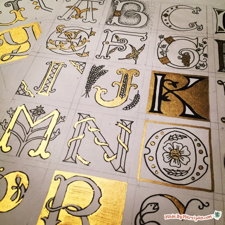 Examples Of Illuminated Letters