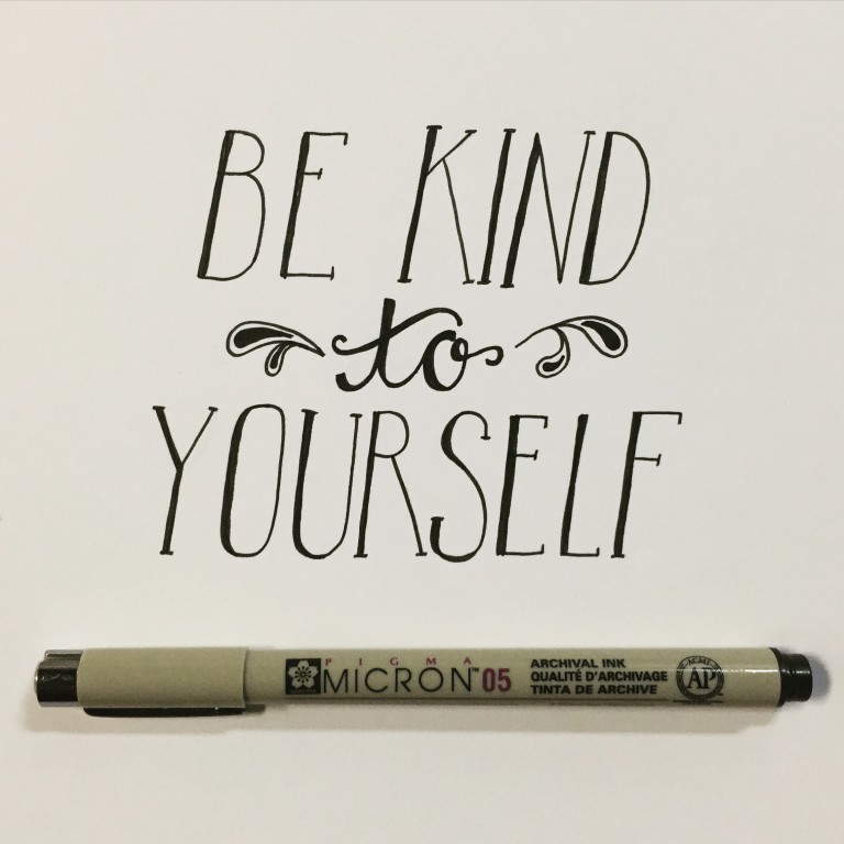 Be Kind to Yourself - Made By Marzipan